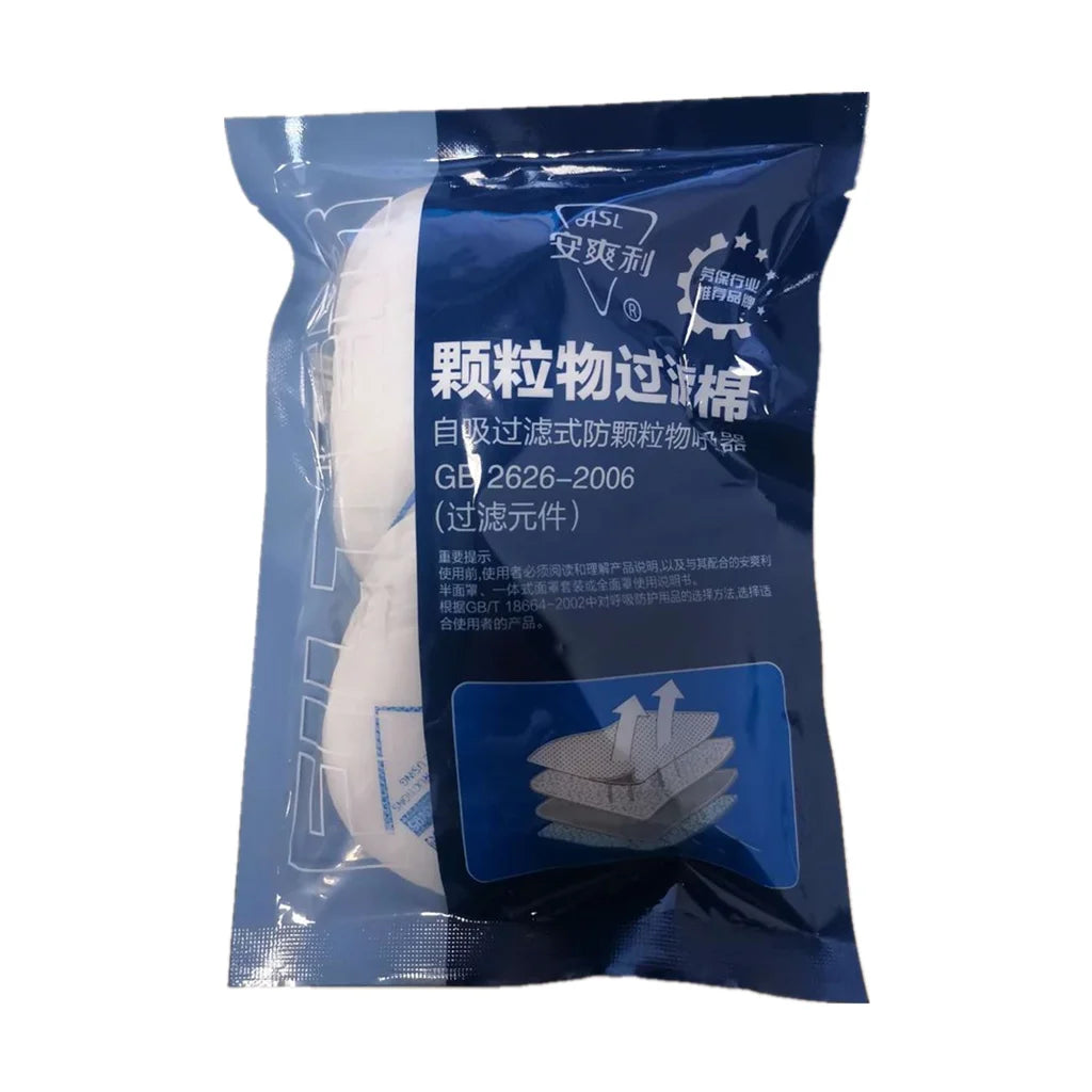 Gas Mask With Filters Full Face Protective Mask For Spray Painting Chemical Pesticide Industrial Respirator Anti-Fog Glass