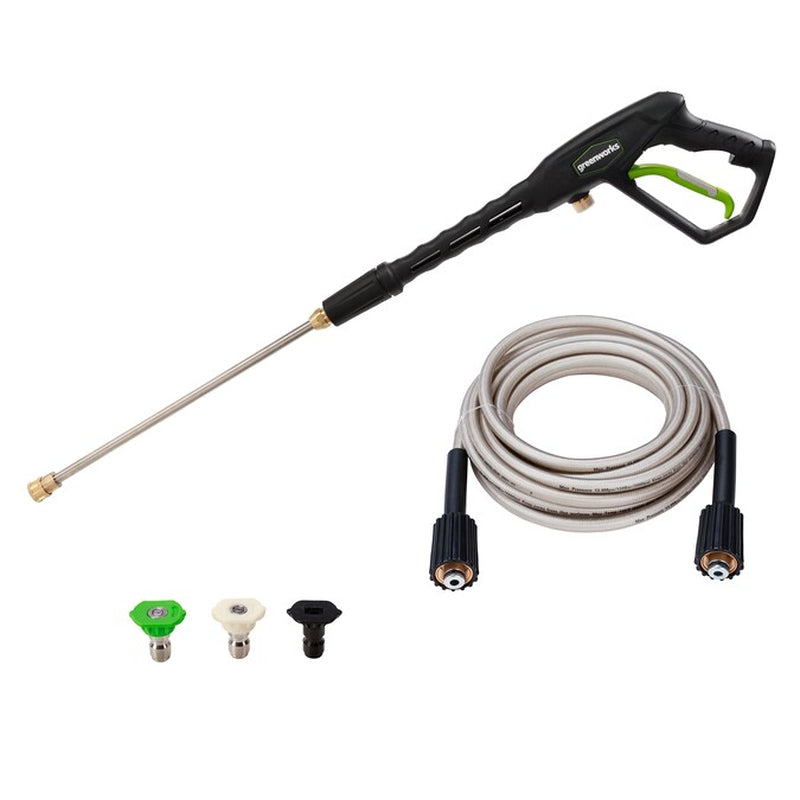 2000 PSI 1.1 GPM Electric Cold Water Pressure Washer with Three Spray Tips