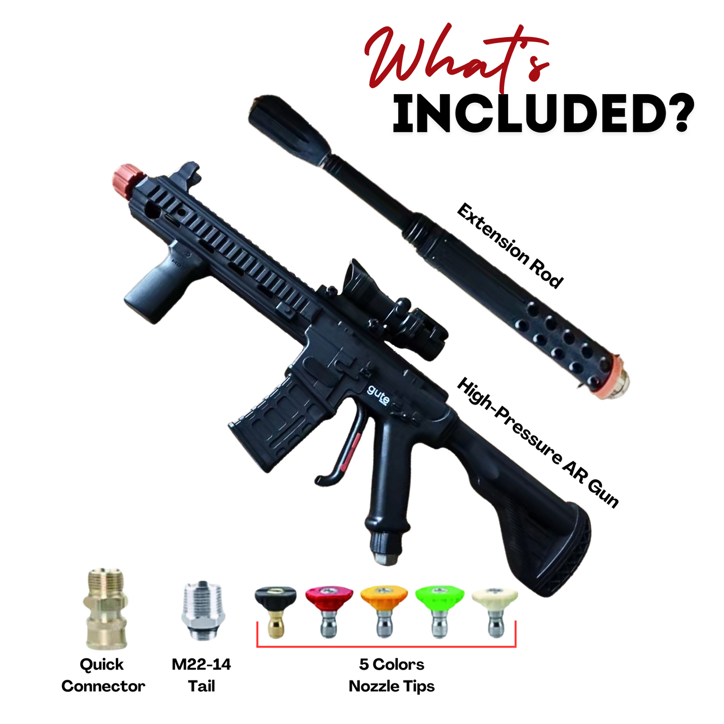 Pressure Washer Gun ar15