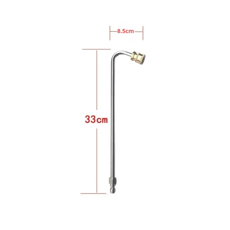 Pressure Washer Extension Rod Lance Set 4000PSI Spray Gun with 1/4 Inch Quick Connect for Efficient Cleaning