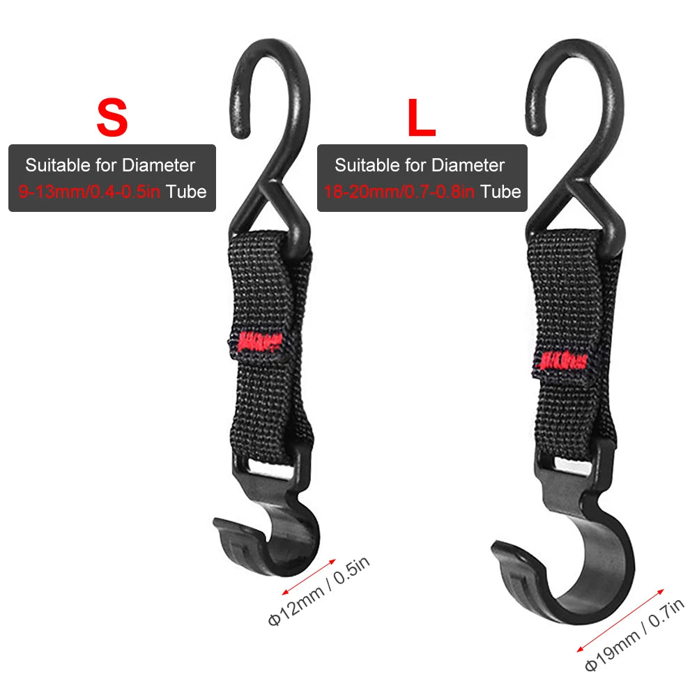 Detachable S-Shaped Hanging Hook for Portable Outdoor Camping Storage