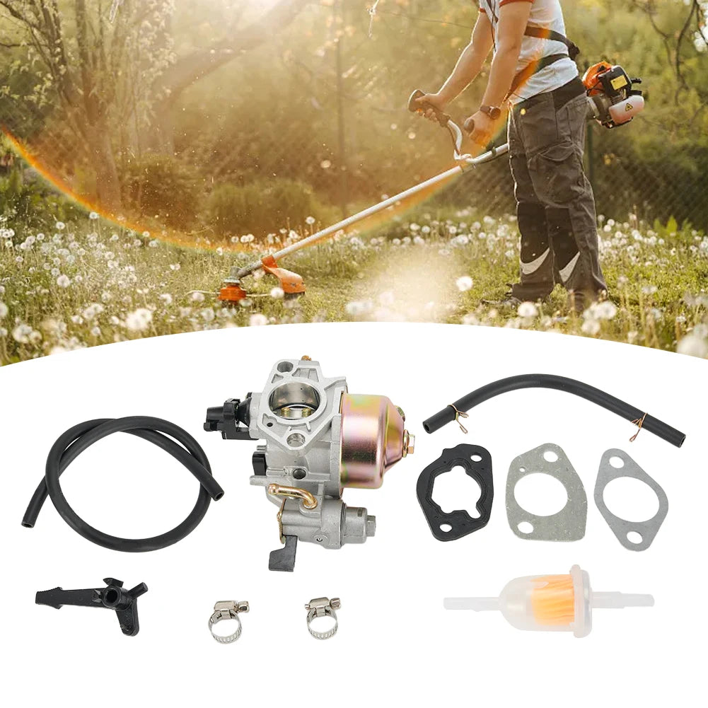 Carburetor Kit For Honda GX270 GX340 GX390 GX420 11HP 13HP 16HP Replace 16100-ZF6-V01 Engine Motor Garden Power Tool Parts