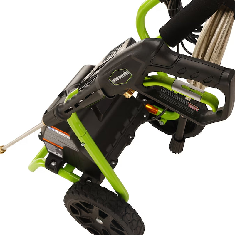 2000 PSI 1.1 GPM Electric Cold Water Pressure Washer with Three Spray Tips
