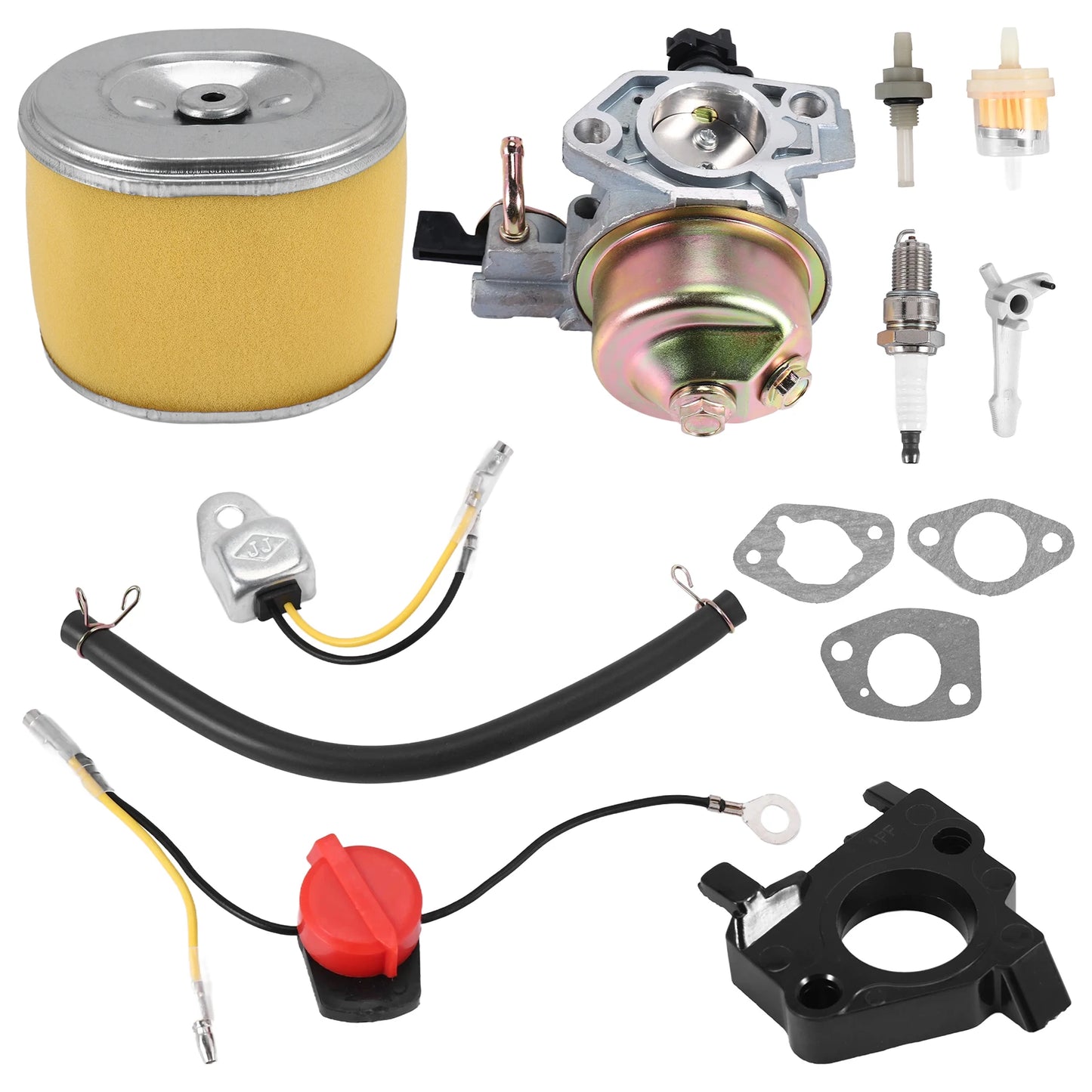 Carburetor for Honda GX340 11HP GX 390 GX390 13HP Engine with Air Filter Charging Kit