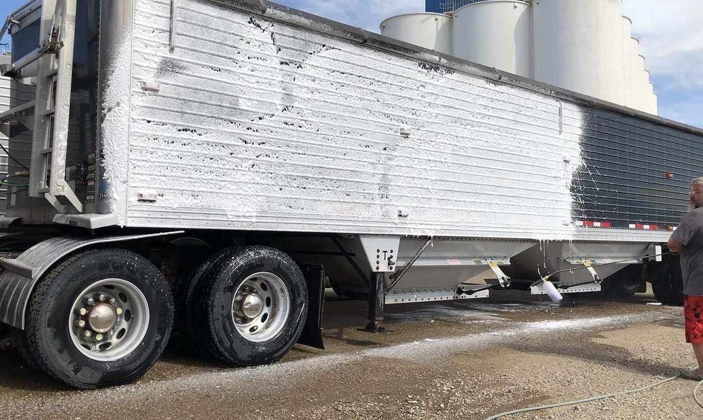 Cannon Foam 5 Gal Detergent Wash for Trucks, Trailers, Rvs, Buses, Heavy Equipment (5 Gal / 640 Fl Oz)