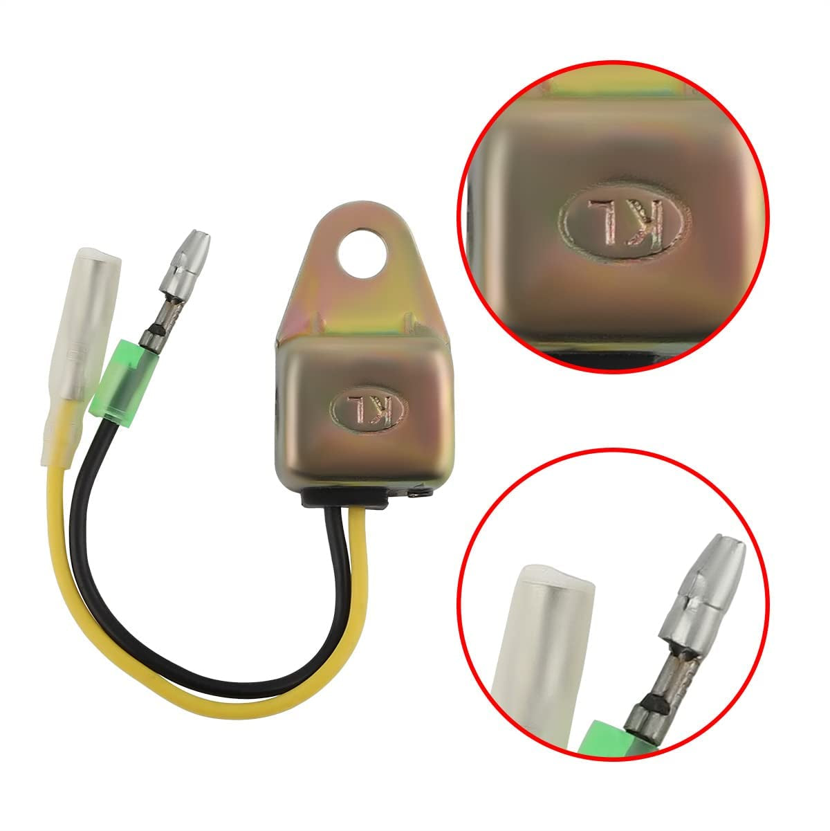 GX160 GX390 Engine Stop Switch with Low Oil Alert Sensor for Honda GX Series Motors (5.5HP to 13HP)