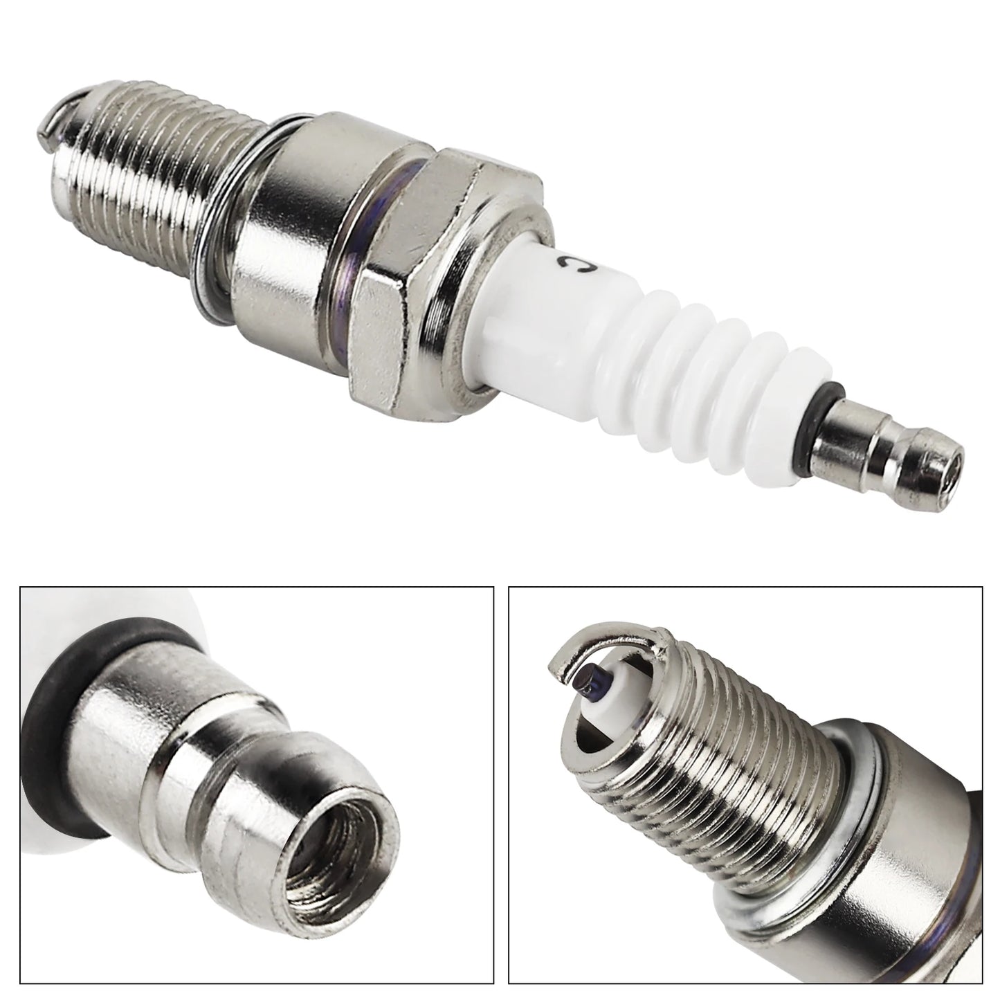 3pcs F7TC Spark Plug for Honda GCV160 GCV190 GX120 GX160 GX200 GX240 GX270 GX340 GX390 168F 182F Generator Lawnmower Tractor