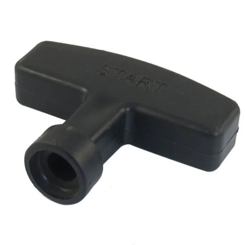 2pcs Pull Start Recoil Handle Black For Honda GX200 GX240 GX270 GX340 GX390 Engine Lawn Mower Generator Starter Handle