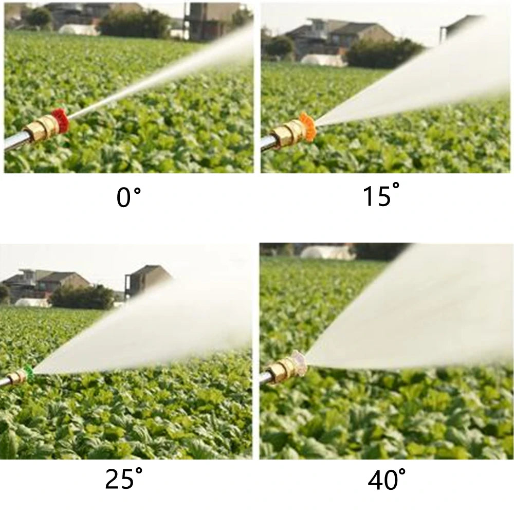 1/4" Quick Connect Nozzle Holder Sets 4000PSI Pressure Washer Gun Stand Spray Tips Holder Lightweight Washing Extension Lance