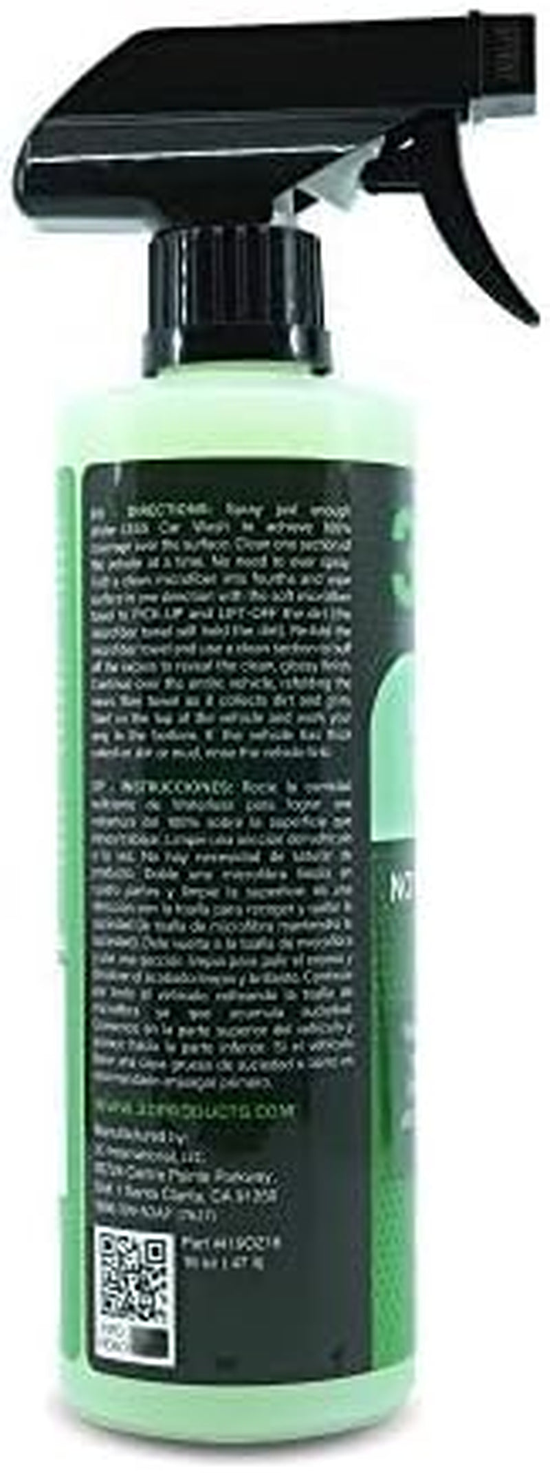 Waterless Car Wash Detailing Spray - 16 oz - Ideal for Vehicles, RVs, Motorcycles, and Boats - No Water or Soap Needed
