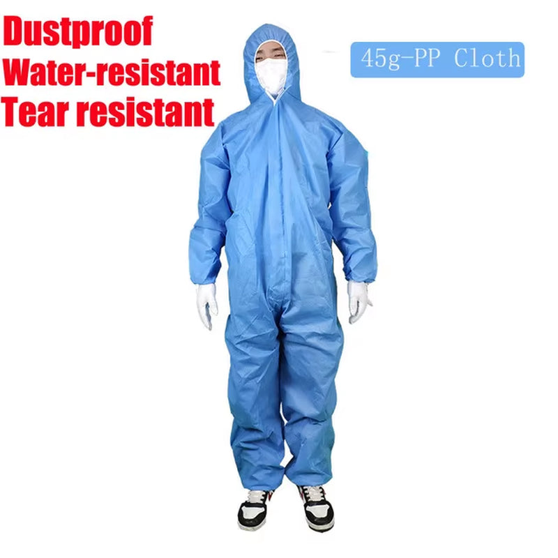 Professional Disposable Waterproof Oil-Resistant Coverall Suit for Spray Painting and Occupational Safety