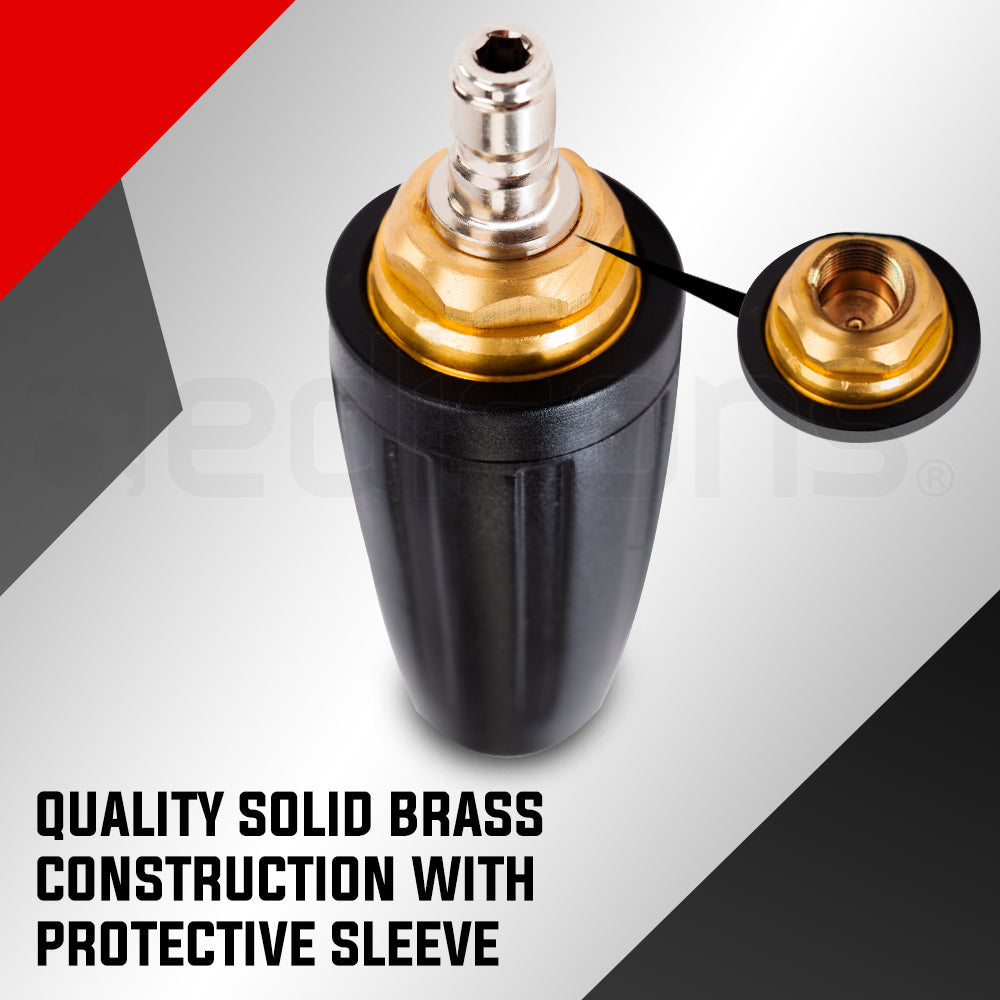 NNEMB 5000PSI Turbo Head Nozzle for High Pressure Washer Cleaner