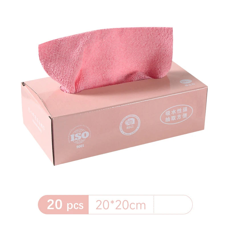 Microfiber Cleaning Cloths - Reusable Non-Fluorescent Perforated Kitchen Towels for Dishwashing, Household & Car Cleaning
