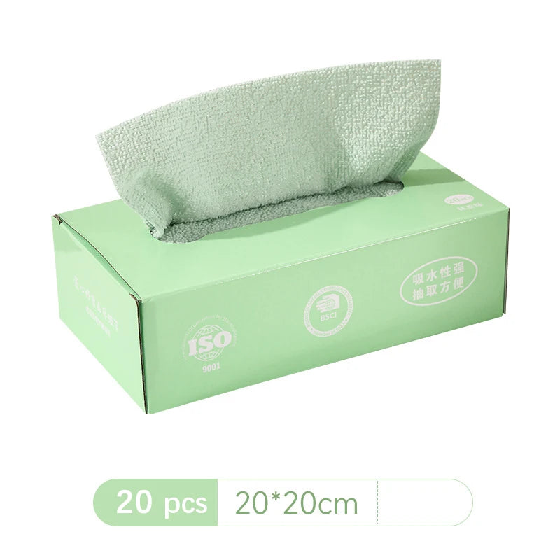 Microfiber Cleaning Cloths - Reusable Non-Fluorescent Perforated Kitchen Towels for Dishwashing, Household & Car Cleaning