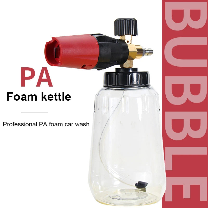 Manufacturer Direct Selling High-Pressure Foam Spray Can With Adjustable Big Mouth PA Cleaning Gun Car Washer Professional Foam