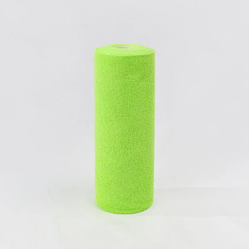 Microfiber Cleaning Cloths - Reusable Non-Fluorescent Perforated Kitchen Towels for Dishwashing, Household & Car Cleaning