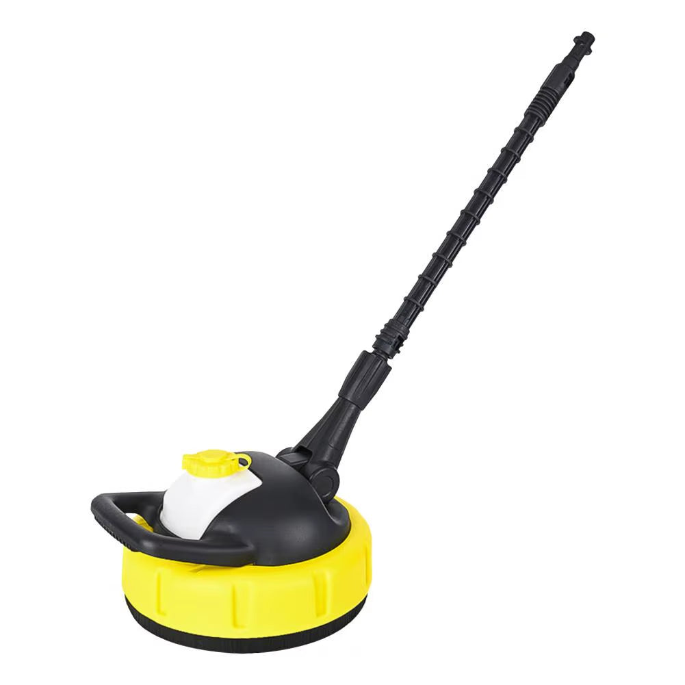 Patio Floor Brush Long Handle High Speed Pressure Washer Rotary Brush Dirt Removal Cleaning Brush Patio Cleaner Head for Karcher