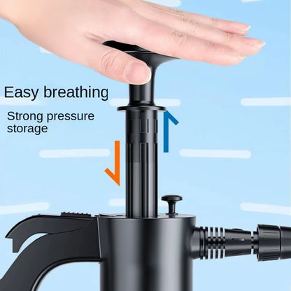 2L Manual Foamer Pressure Washer with Adjustable Nozzle for Car Wash, Snow Foam Cannon, Garden Watering