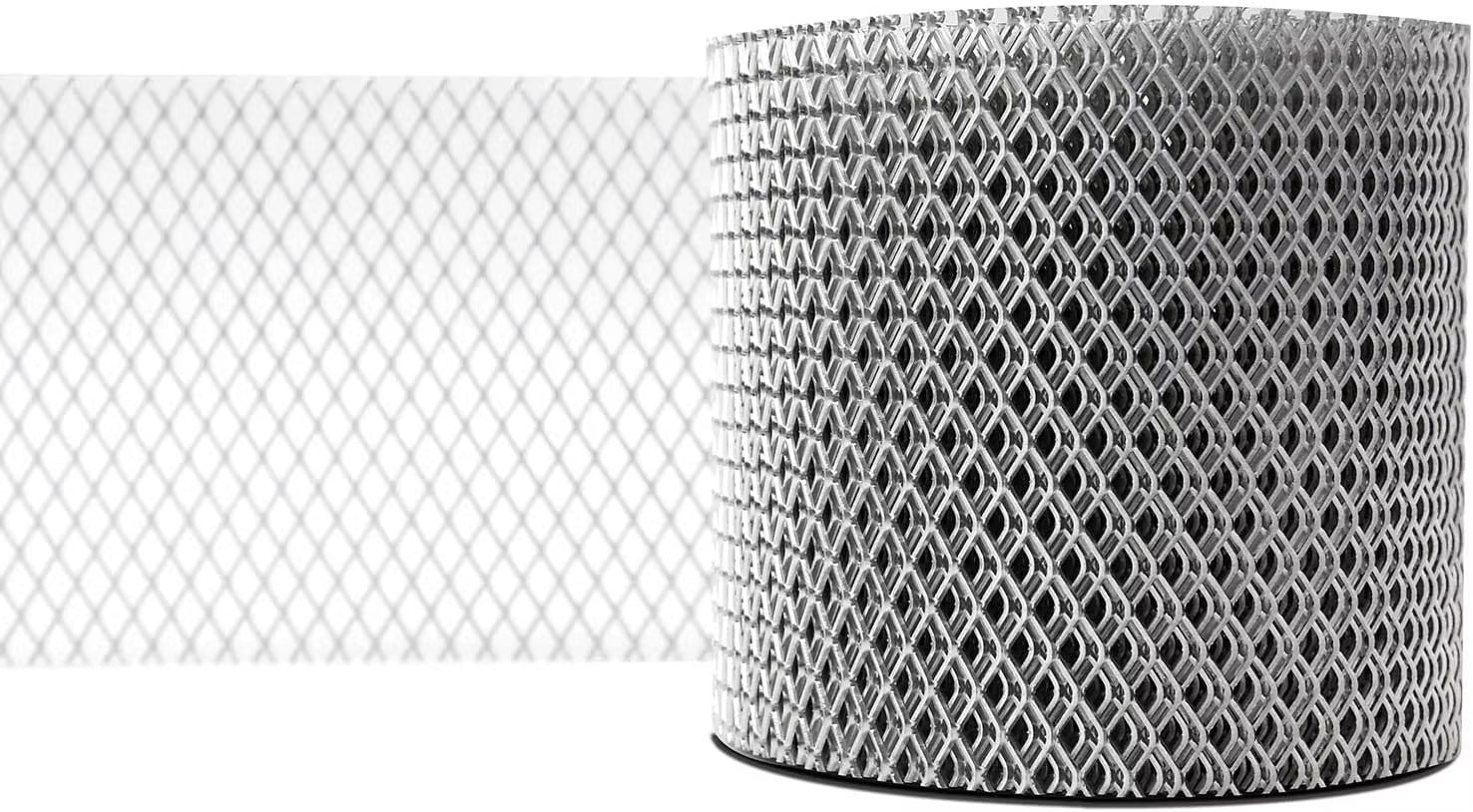 20 Ft x 6 In Black Plastic Gutter Guard Mesh - Simplified Leaf Protection System for Effortless Installation