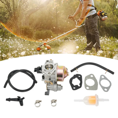 Carburetor Kit For Honda GX270 GX340 GX390 GX420 11HP 13HP 16HP Replace 16100-ZF6-V01 Engine Motor Garden Power Tool Parts