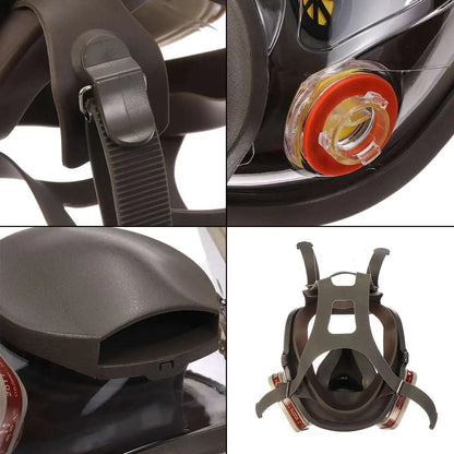Full face spray protective mask, industrial gas mask respirator, new type 6800 gas mask, mechanical maintenance chemicals.