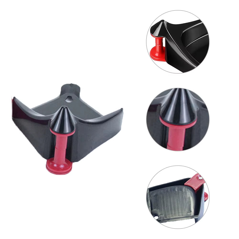 4Pcs Portable Car Tire Wedge for Car Washing Detailing Tire Hose Guide Preventing Pressure Washer Hose Stuck under Tires