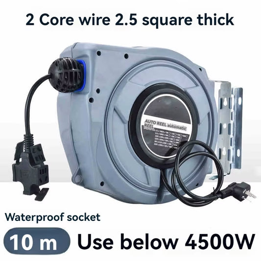 Automatic Telescopic Electric Drum Reel with Copper Core Wire and Compliant National Standard Cable