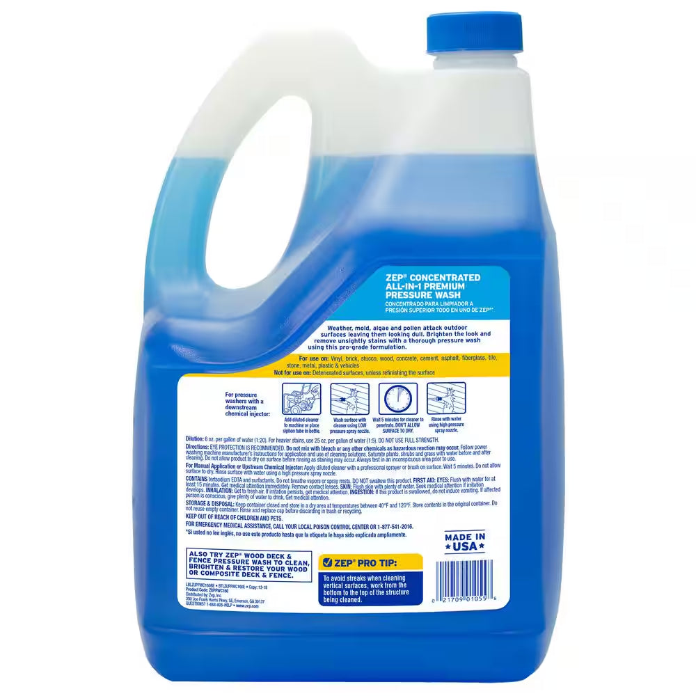 172 Oz. All-in-One Pressure Wash Concentrate (Pack of 4)