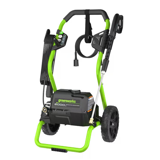 2000 PSI 1.1 GPM Electric Cold Water Pressure Washer with Three Spray Tips