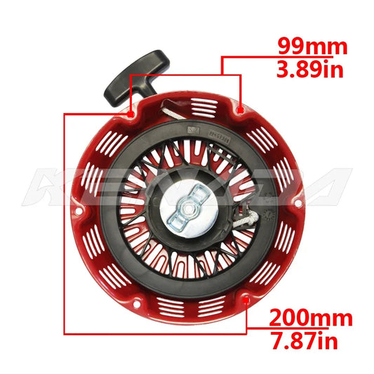 Recoil Pull Starter Fits For Honda Gx240 Gx270 GX340 GX390 188F 7.0 8hp 9hp 10hp 11HP 13HP