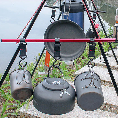 Detachable S-Shaped Hanging Hook for Portable Outdoor Camping Storage