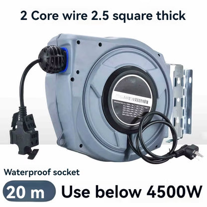 Automatic Telescopic Electric Drum Reel with Copper Core Wire and Compliant National Standard Cable