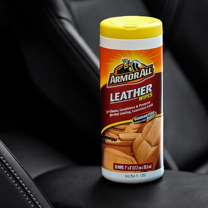 82646 Cleaning and Leather Wipe - 20/25 Sheets, (Pack of 2)