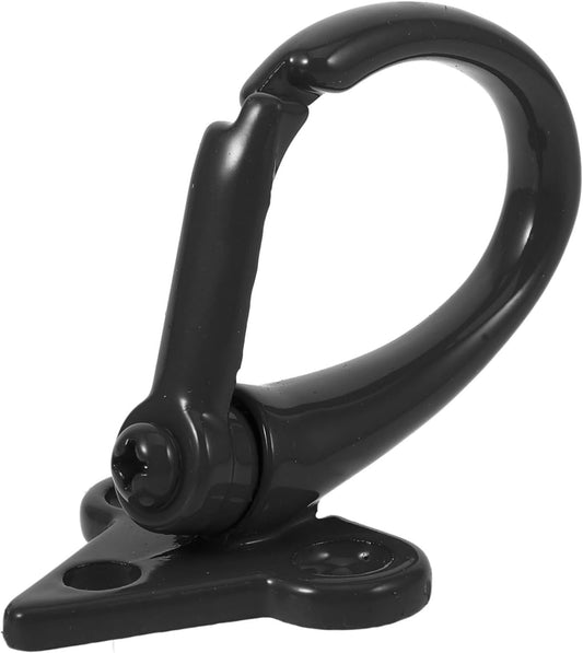 Multifunctional Helmet Hook for Motorcycle and Scooter Handlebars - Black Accessory Hook