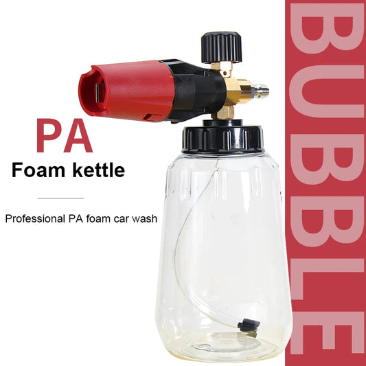 Manufacturer Direct Selling High-Pressure Foam Spray Can With Adjustable Big Mouth PA Cleaning Gun Car Washer Professional Foam