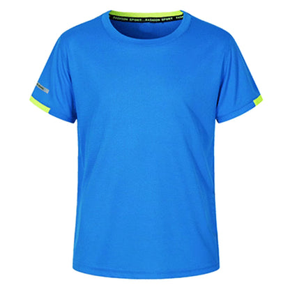 Boys' UPF 50+ Rash Guard Swim Shirt - Quick Dry Athletic Swimwear for UV Sun Protection