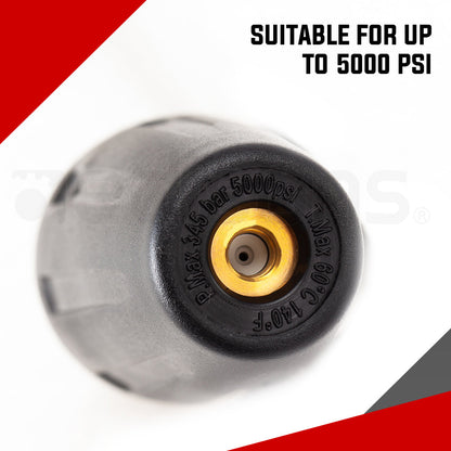 NNEMB 5000PSI Turbo Head Nozzle for High Pressure Washer Cleaner