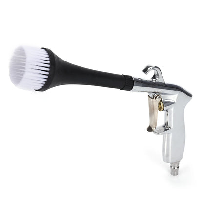 Car Cleaning Gun High Pressure Air Blow Gun w/ 2 Nozzles Car Detailing Dry Washing Professional Car Interior Cleaning Tools