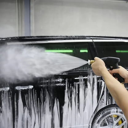 High pressure cleaning gun 4350PSl car wash short gun aluminum valve cleaning gun 1/4 quick connection with 5-color nozzle
