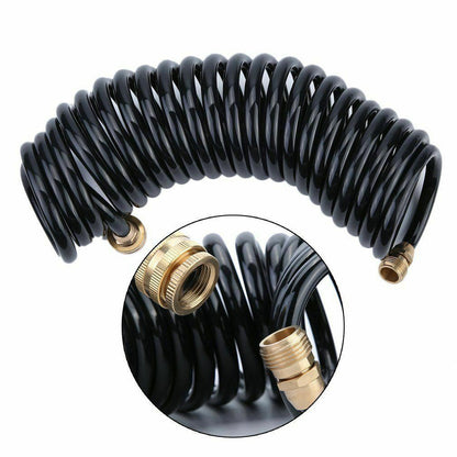 NNEDSZ 6.6GPM Washdown Pump Kit 12V Wash Pump w/ Hose Nozzle For Caravan RV Marine Boat