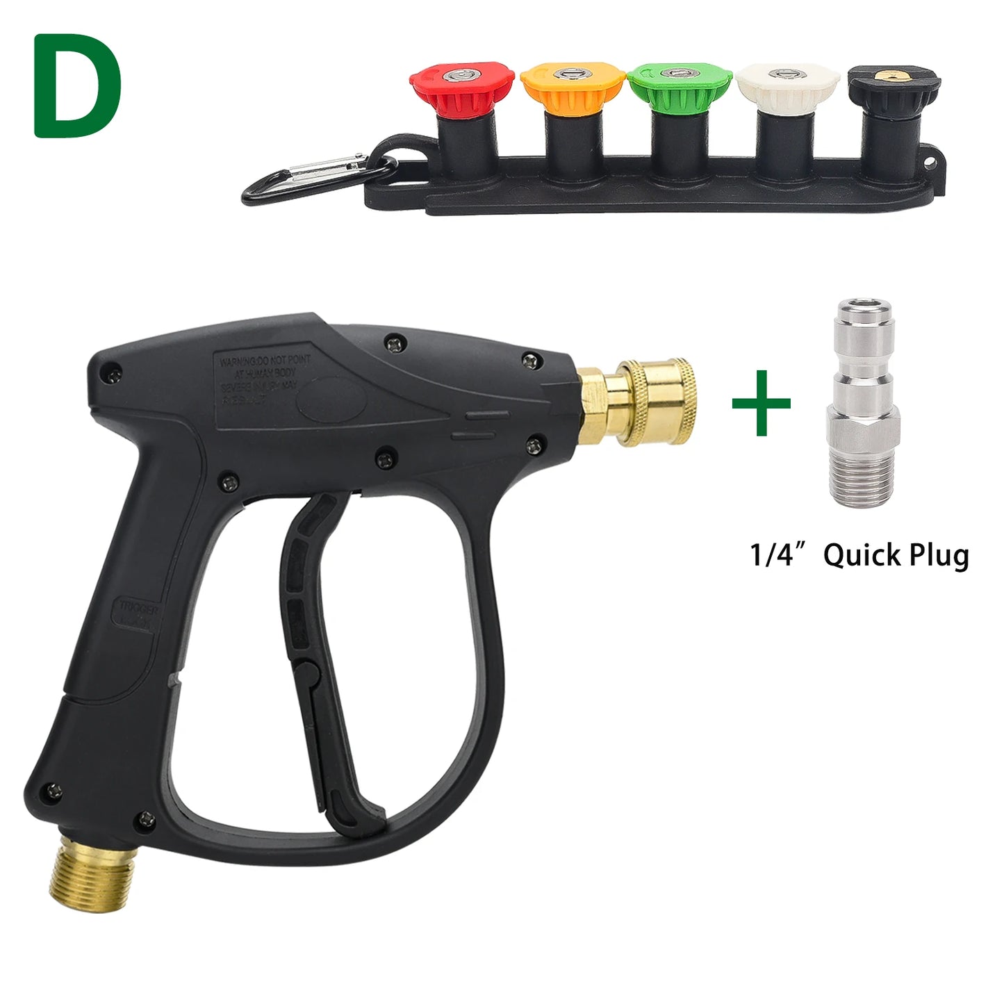 Pressure Washer Water Gun for Car Cleaning Hose Connector For Karcher Nilfisk Parkside Bocsh Quick connector nozzles