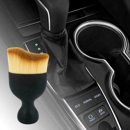 1Pcs Car Interior Cleaning Detaling Brush Car Air Conditioner Cleaning Brush Dust Removal Artifact Brush Car Interior Cleaning