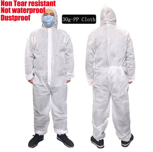Professional Disposable Waterproof Oil-Resistant Coverall Suit for Spray Painting and Occupational Safety