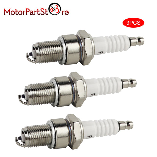 3pcs F7TC Spark Plug for Honda GCV160 GCV190 GX120 GX160 GX200 GX240 GX270 GX340 GX390 168F 182F Generator Lawnmower Tractor